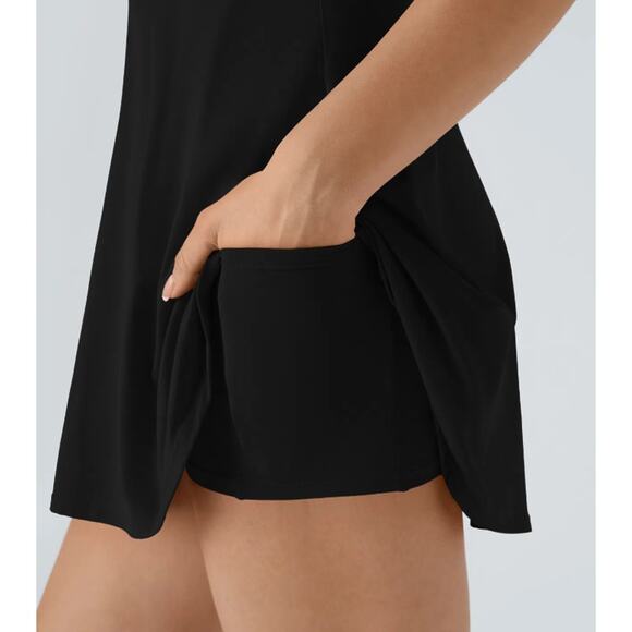 HALARA Black Mini Dress - Picture 3 of 9